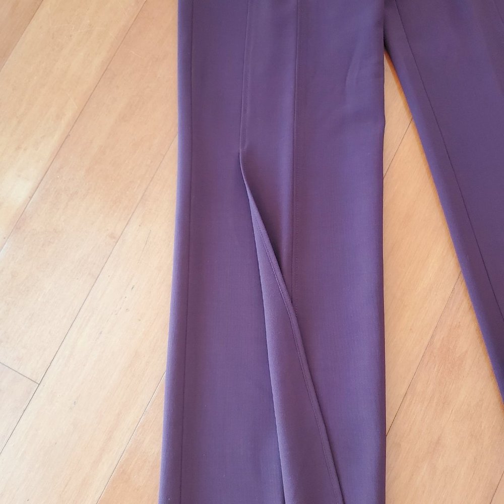 Burgundy New Vintage Designer's Wool Suit, 6 - Picture 11 of 12